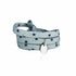 Bracelet Liberty médaille personnalisée 10mm 3 tours femme