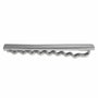 Pince cravate rectangulaire argent personnalisable homme