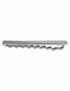 Pince cravate rectangulaire argent personnalisable homme