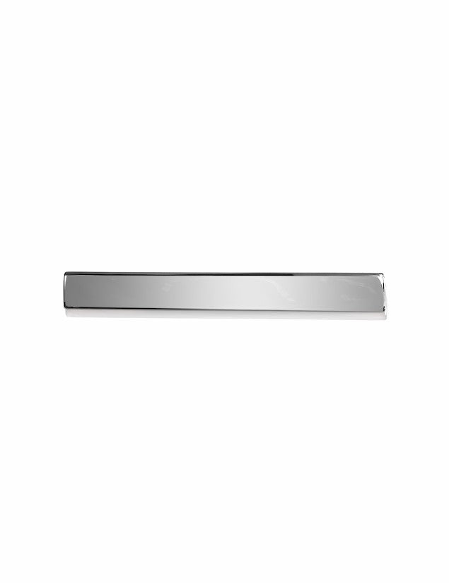 Pince cravate rectangulaire argent personnalisable homme