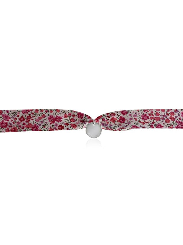 Bracelet Liberty médaille 15 mm à graver large enfant