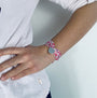 Bracelet Liberty médaille à graver 20 mm large enfant