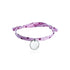 Bracelet Liberty médaillon perlé personnalisé enfant
