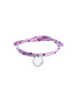 Bracelet Liberty médaillon perlé personnalisé enfant