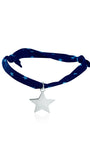 Bracelet Liberty étoile argent personnalisé enfant