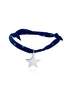 Bracelet Liberty étoile argent personnalisé enfant