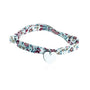 Bracelet Liberty cœur argent personnalisé enfant