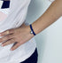 Bracelet Liberty médaille personnalisée 10 mm enfant