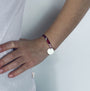 Bracelet Liberty médaille personnalisée 15 mm enfant