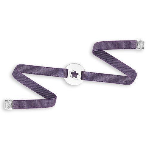 Bracelet médaille étoile femme