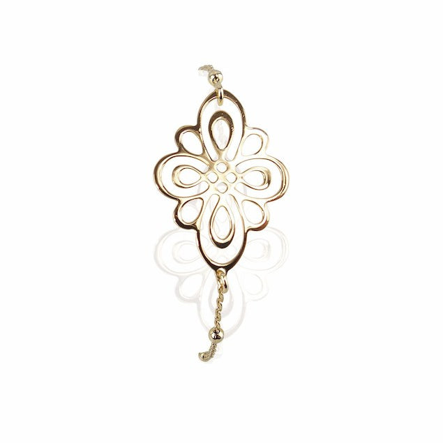 Bracelet losange vermeil femme
