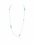 Collier sautoir turquoise femme