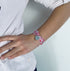 Bracelet Liberty médaille 15 mm à graver large enfant