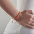 Bracelet perles macramé femme