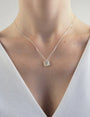 Collier nacre blanche femme