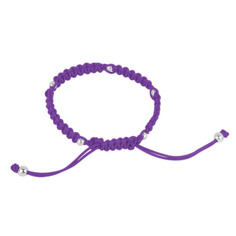 Women's Macrame Beaded Bracelet