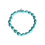 Bracelet perles turquoise femme