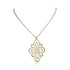 Collier pendentif losange vermeil femme