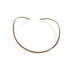 Collier argent massif rigide femme