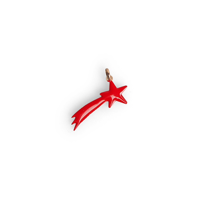 925 Sterling Silver Shooting Star Pendant for Women