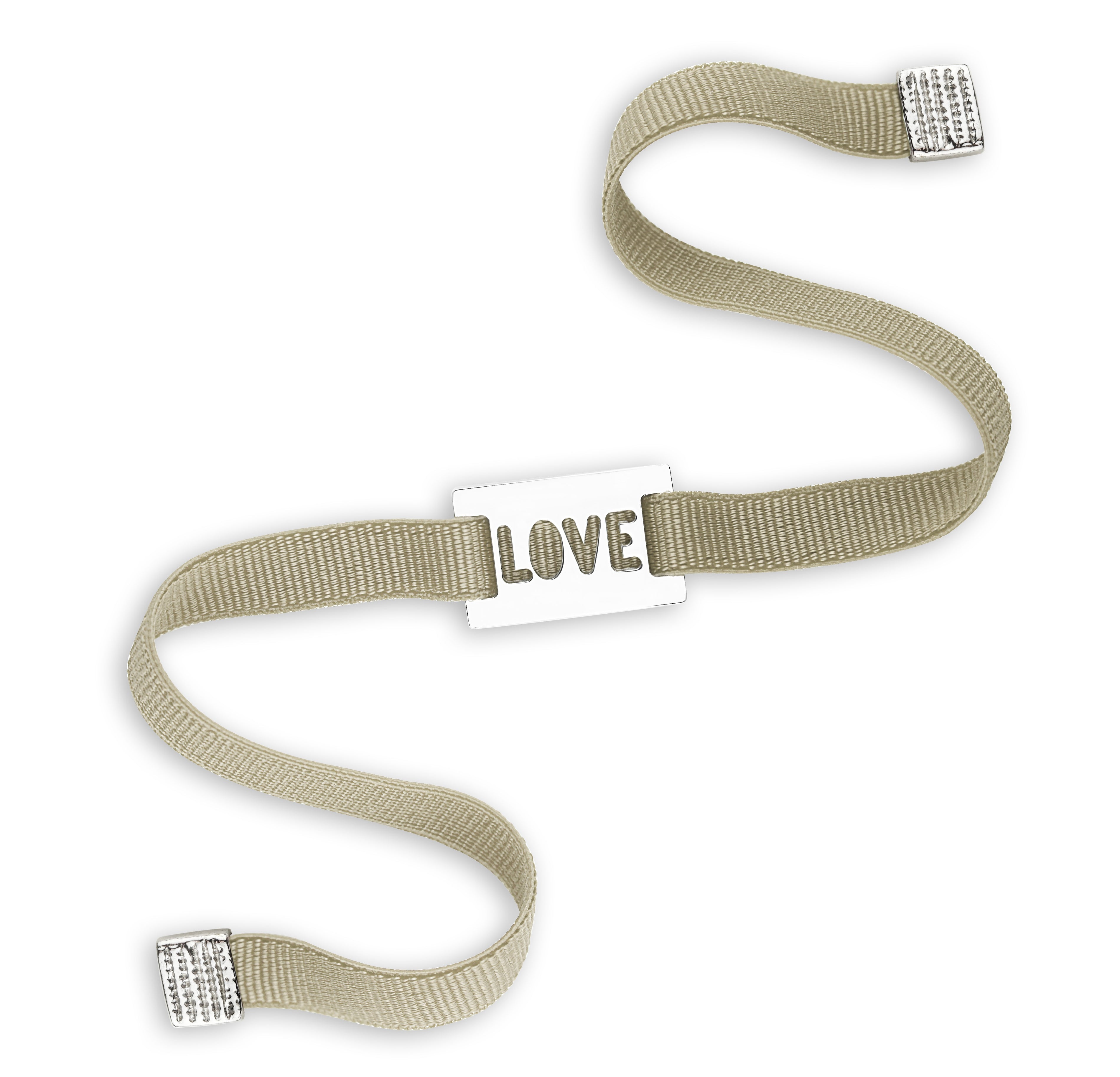 Bracelet médaille love femme