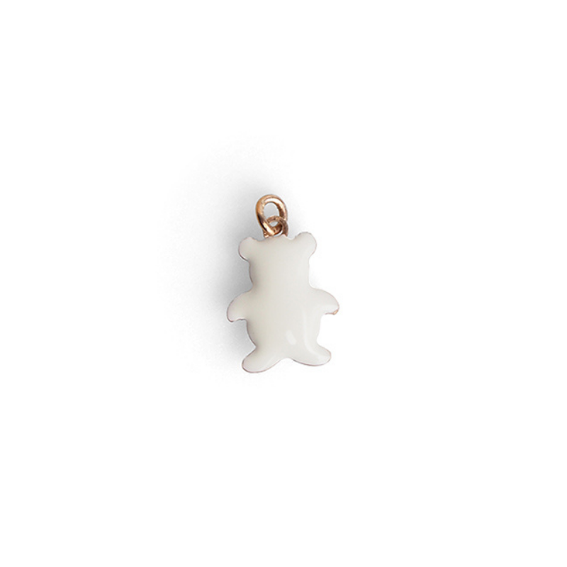 Women's Enamel Polar Bear Pendant