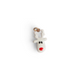 Women's Silver Christmas Reindeer Head Pendant