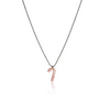 Collier sucre d'orge émail femme