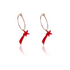 Boucles d'oreilles étoiles filantes émail ado