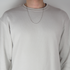 Chaîne maille gourmette argent homme 50cm