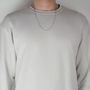 Chaîne maille gourmette argent homme 50cm