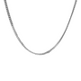 Zoom Chaîne maille gourmette argent pour femme