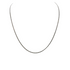 Chaîne maille gourmette argent homme 50cm