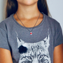 Collier adolescent émail noël