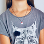 Collier adolescent Père Noël émail