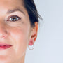 Créoles vermeil or jaune femme