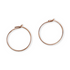 Boucles d’oreilles créoles sucre d’orge en argent massif femme