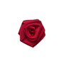 Broche tissu fleur rouge femme