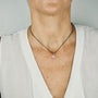 Collier Pendentif flamant rose émail femme argent massif