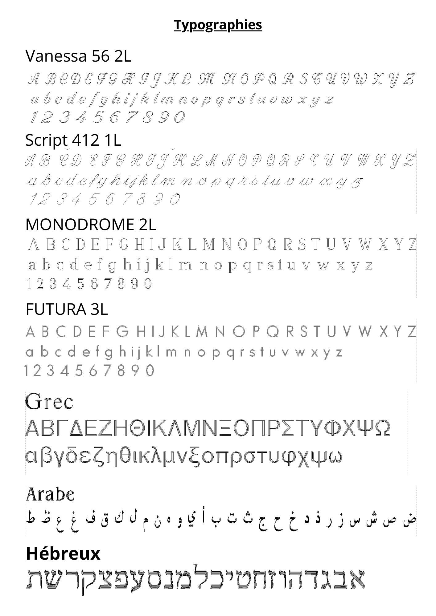 typographie bracelet jonc ouvert gravure vermeil enfant