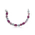 Bracelet Cristal Rose swarovski en argent massif pour Femme