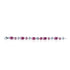 Bracelet Cristal Rose swarovski en argent massif pour Femme