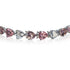 Collier choker Swarovski cristal rose femme