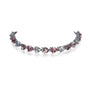 Collier choker Swarovski cristal rose femme bijouterie ixelles