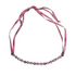 Collier choker Swarovski cristal rose femme