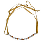 Collier Cristal Orange Femme bijouterie bruxelles