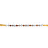 Collier Cristal Orange Femme bijouterie bruxelles