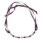 Collier cristal mauve femme joaillerie Artemi Ixelles
