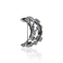Broche Lune Mauve Femme argent massif