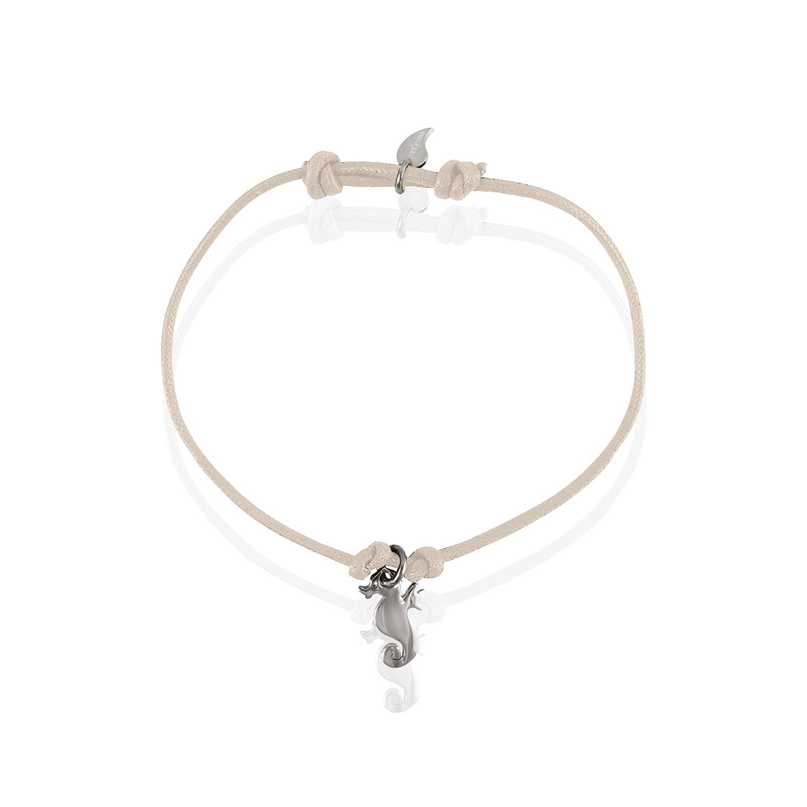 Bracelet hippocampe argent femme